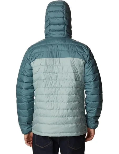 Kurtka Męska Sportowa Columbia Powder Lite Puchowa Z Kapturem Wodoodporna L