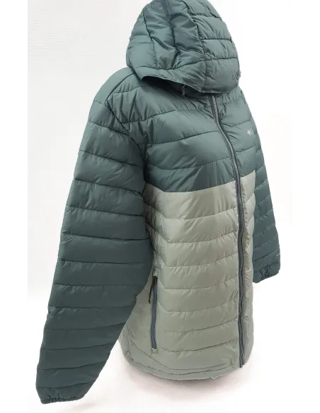 Kurtka Męska Sportowa Columbia Powder Lite Puchowa Z Kapturem Wodoodporna L