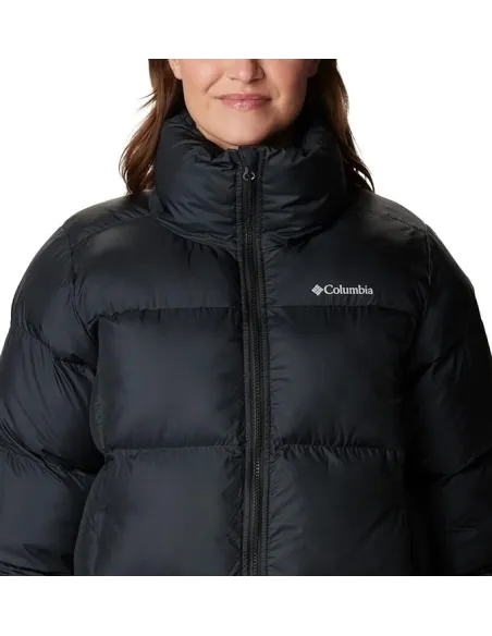 Kurtka Damska Puchowa Columbia Puffect Wodoodporna Izolowana Czarna r. XS