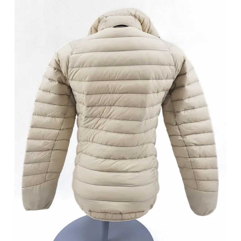 Kurtka Damska Salewa Brenda RDS Down Puchowa Alpinizm Kaptur Beżowa r. XS