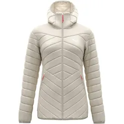 Kurtka Damska Salewa Brenda RDS Down Puchowa Alpinizm Kaptur Beżowa r. XS