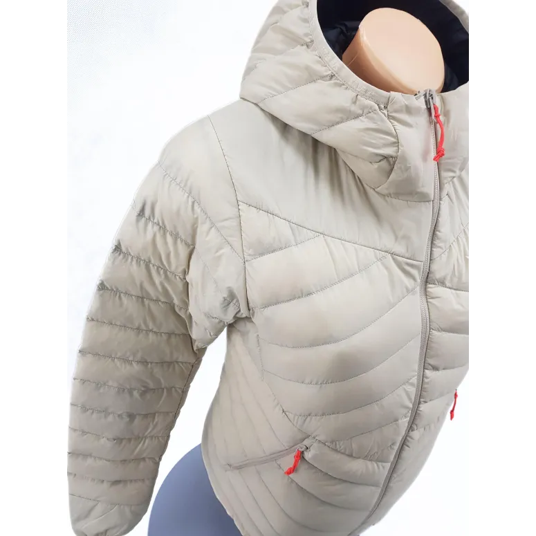 Kurtka Damska Salewa Brenda RDS Down Puchowa Alpinizm Kaptur Beżowa r. XS
