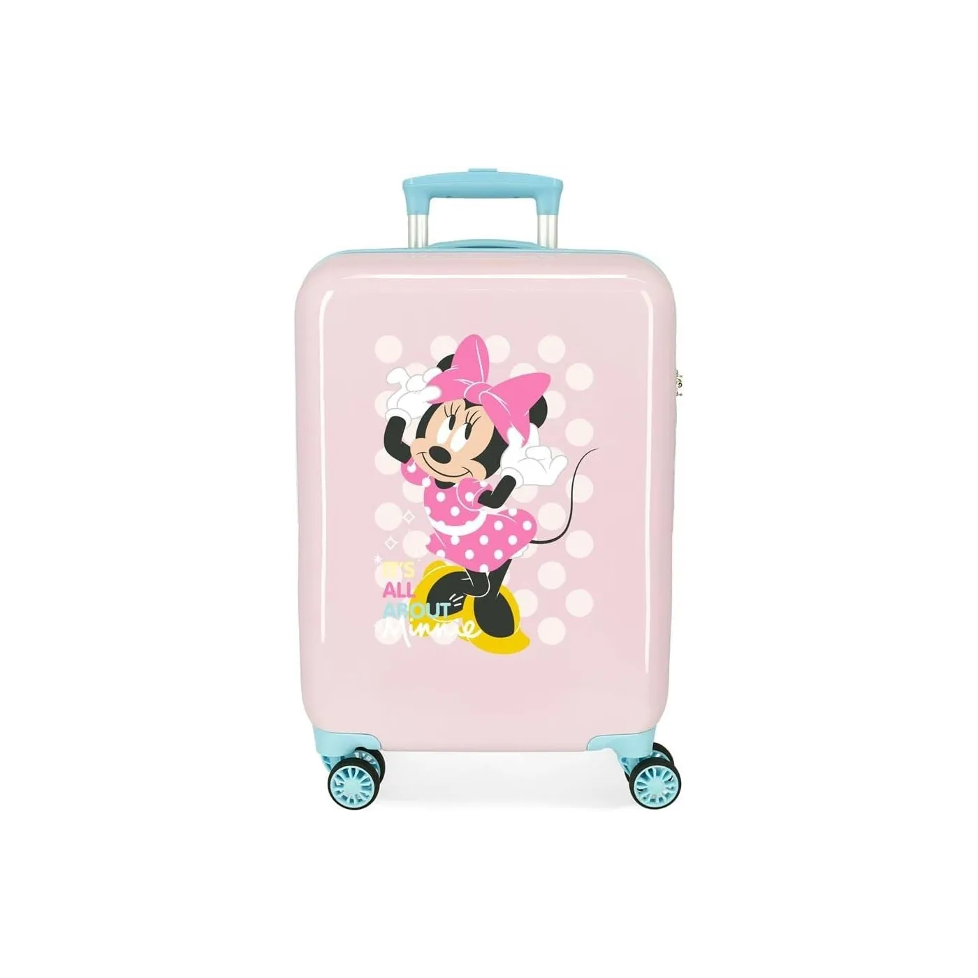 Walizka Kabinowa Disney Minnie Play All Day Podróżna Na Kółkach Twarda 34 L