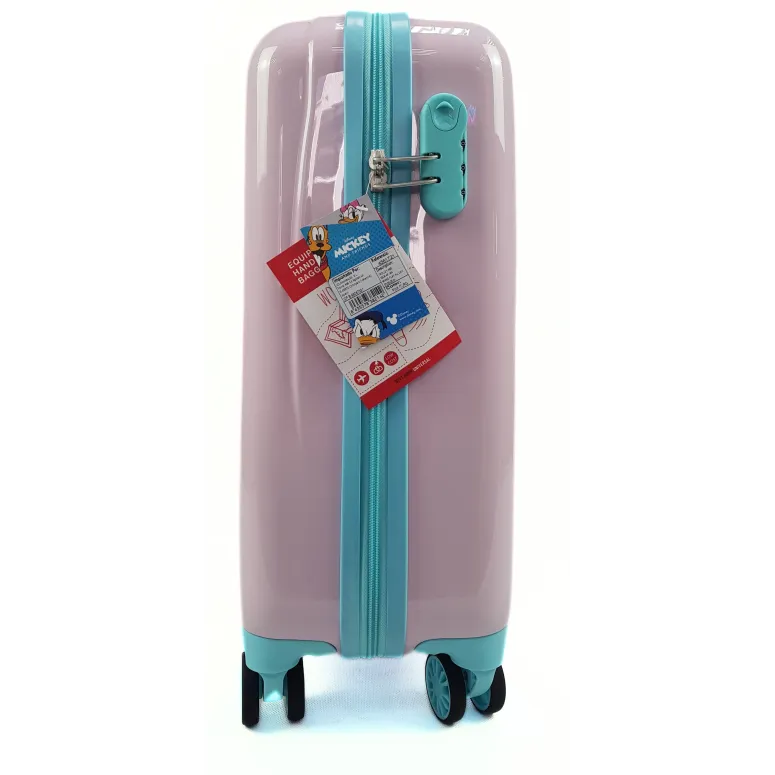 Walizka Kabinowa Disney Minnie Play All Day Podróżna Na Kółkach Twarda 34 L