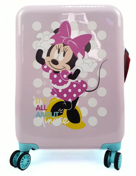 Walizka Kabinowa Disney Minnie Play All Day Podróżna Na Kółkach Twarda 34 L