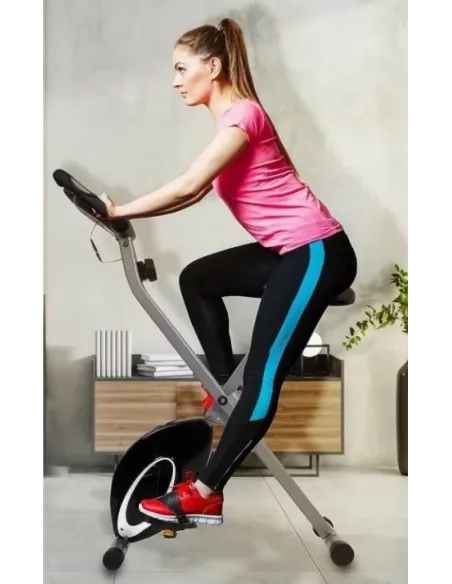 Rower Treningowy Ultrasport F-Bike Pionowy Składany Wyświetlacz Kalorie