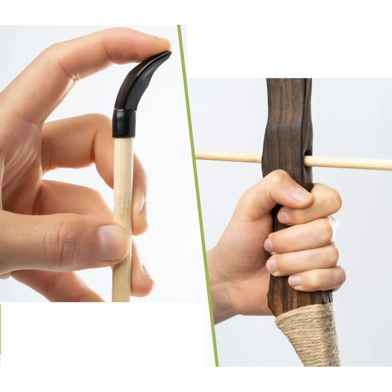 Łuk Drewniany Dla Dzieci Bowbrilla Zestaw Strzały Kołczan Tarcza 100 cm