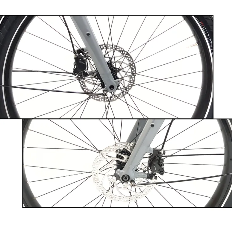 Rower Elektryczny Trekkingowy 27,5 Unisex Wspomaganie 4 Tryby Dzwonek Bagaż