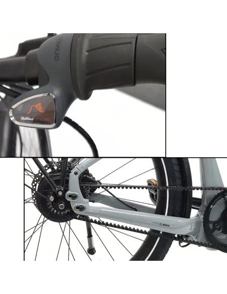 Rower Elektryczny Trekkingowy 27,5 Unisex Wspomaganie 4 Tryby Dzwonek Bagaż