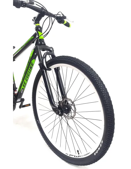 Rower Górski Męski 29 MTB Stal Amortyzacja Hamulce Tarczowe Góral Dzwonek