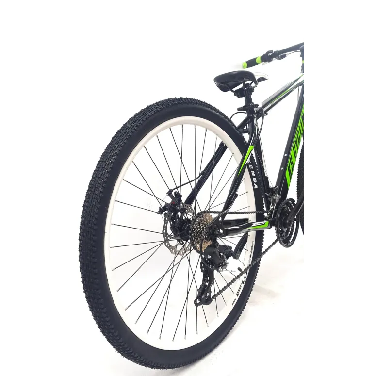 Rower Górski Męski 29 MTB Stal Amortyzacja Hamulce Tarczowe Góral Dzwonek