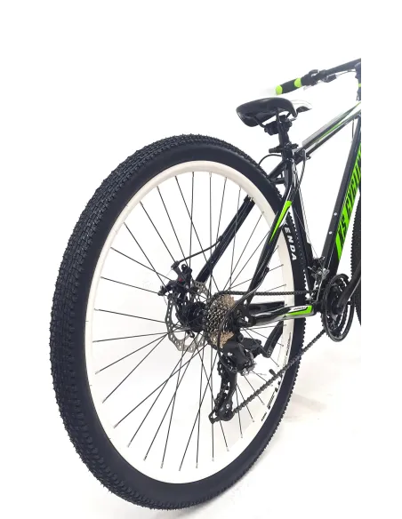 Rower Górski Męski 29 MTB Stal Amortyzacja Hamulce Tarczowe Góral Dzwonek