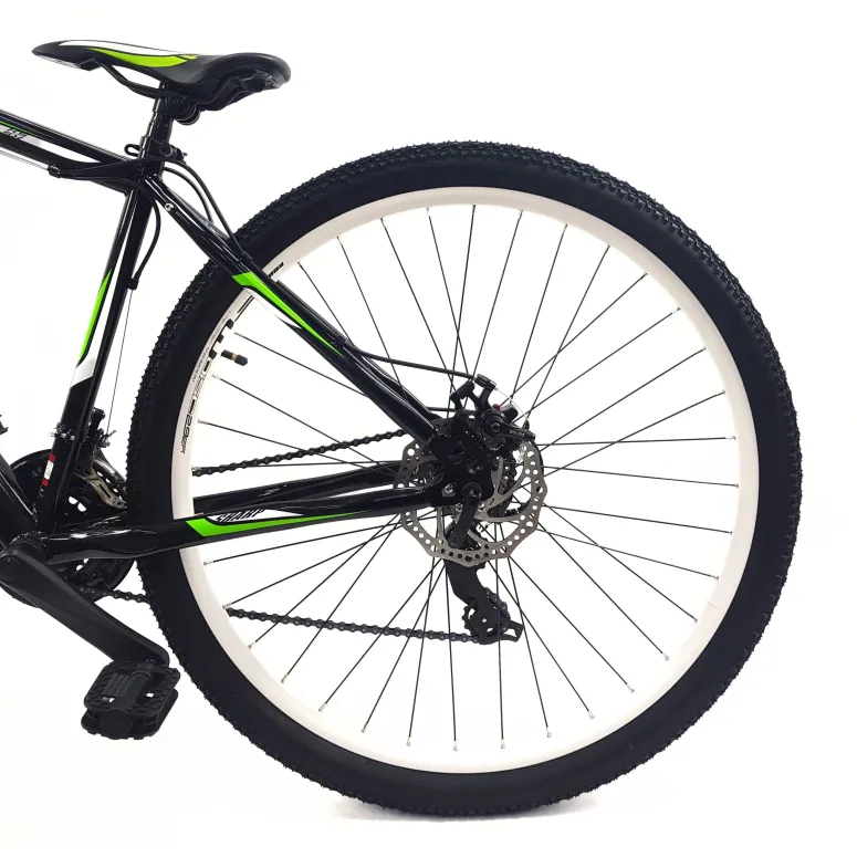 Rower Górski Męski 29 MTB Stal Amortyzacja Hamulce Tarczowe Góral Dzwonek