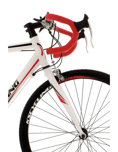 Rower Szosowy 28 Męski Alu Kolarzówka Wyścigowy Dzwonek Dźwignie U-Brake