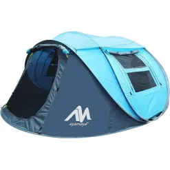 Namiot Kempingowy Ayamaya Ayaostb Turystyczny 3-4 Osobowy Wodoodporny Duży