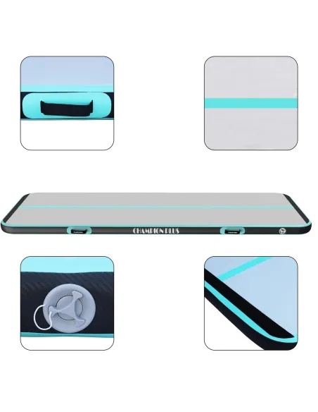 Dmuchana Mata Gimnastyczna ChampionPlus Ścieżka Akrobatyczna Do Ćwiczeń 3M