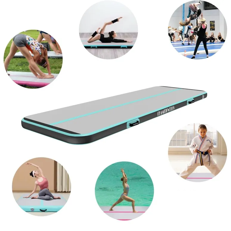 Dmuchana Mata Gimnastyczna ChampionPlus Ścieżka Akrobatyczna Do Ćwiczeń 3M