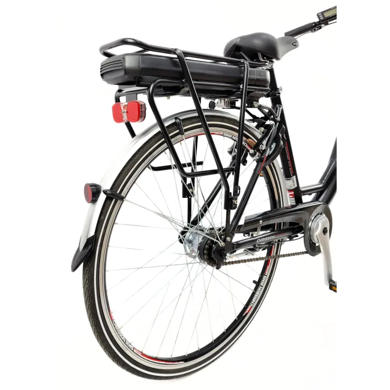 Elektryczny Rower Miejski Damski Nexus 7 5 Trybów Wspomaganie Amortyzacja