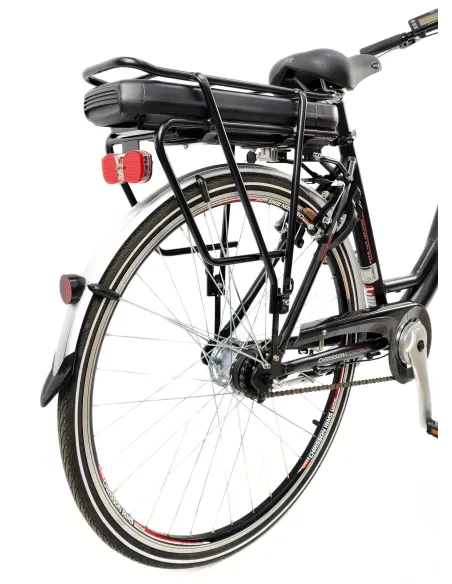 Elektryczny Rower Miejski Damski Nexus 7 5 Trybów Wspomaganie Amortyzacja