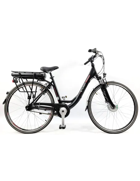 Elektryczny Rower Miejski Damski Nexus 7 5 Trybów Wspomaganie Amortyzacja