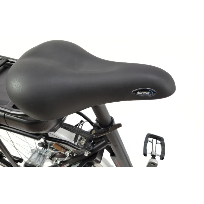 Elektryczny Rower Miejski Damski Nexus 7 5 Trybów Wspomaganie Amortyzacja