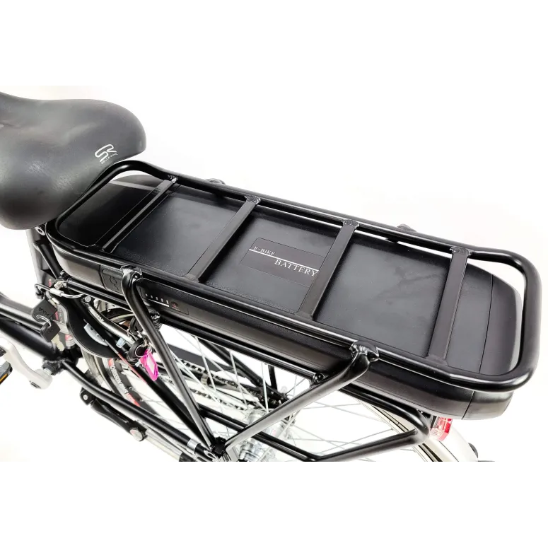 Elektryczny Rower Miejski Damski Nexus 7 5 Trybów Wspomaganie Amortyzacja