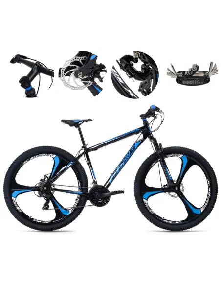 Rower Górski Koła 29 Damski Męski MTB Amortyzowany Tarcze Hardtail Góral - 1