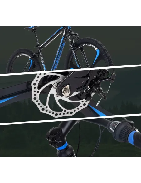 Rower Górski Koła 29 Damski Męski MTB Amortyzowany Tarcze Hardtail Góral - 2