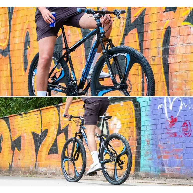 Rower Górski Koła 29 Damski Męski MTB Amortyzowany Tarcze Hardtail Góral - 3