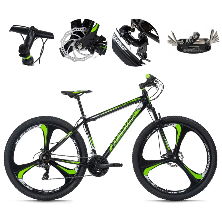 Rower Górski MTB 29 Tarcze Amortyzowany Męski Damski Hardtail Góral Stalowy