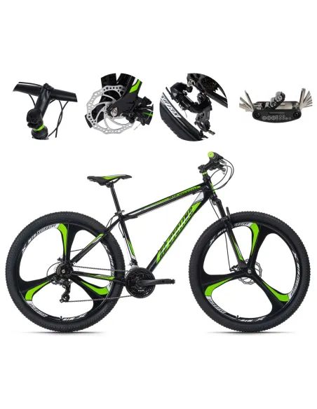 Rower Górski MTB 29 Tarcze Amortyzowany Męski Damski Hardtail Góral Stalowy