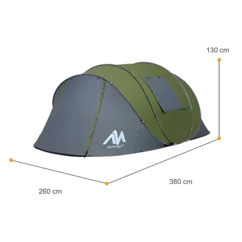 Namiot Turystyczny Ayamaya Kempingowy 6 Osobowy Rodzinny Duży Wodoodporny