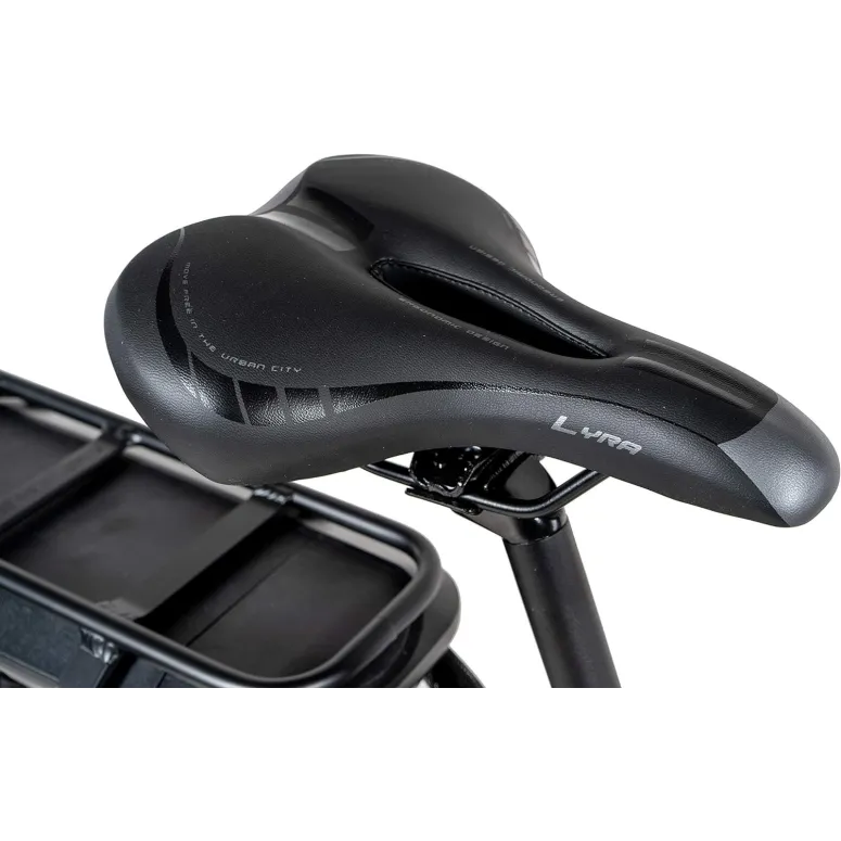 Elektryczny Rower Miejski Damski Nexus 7 Amortyzacja 5 Trybów Wspomaganie