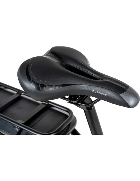 Elektryczny Rower Miejski Damski Nexus 7 Amortyzacja 5 Trybów Wspomaganie