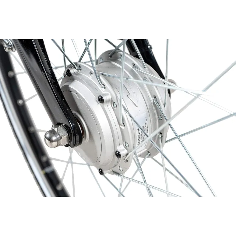 Elektryczny Rower Miejski Damski Nexus 7 Amortyzacja 5 Trybów Wspomaganie