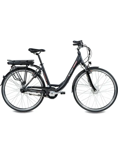 Elektryczny Rower Miejski Damski Nexus 7 Amortyzacja 5 Trybów Wspomaganie