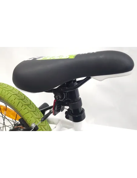 Rower BMX 16 Dziecięcy Freestyle Stalowy Dzwonek Pegi Odblaski Rotor 360