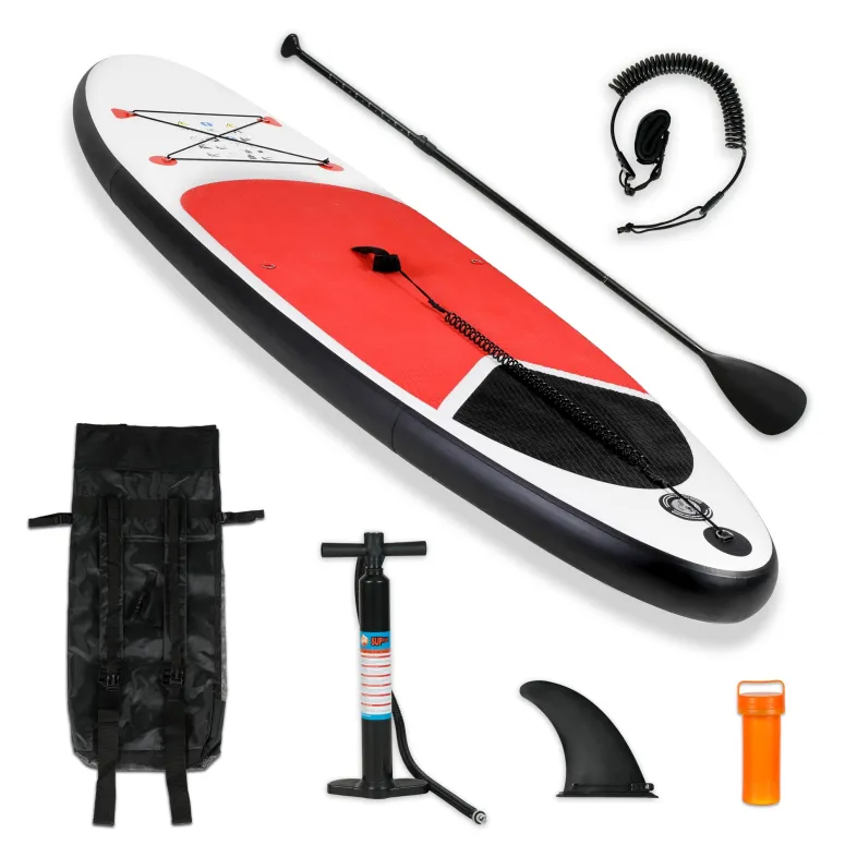 Deska SUP Pompowana Ribelli Stand Up Paddle Do Pływania Z Wiosłem Zestaw