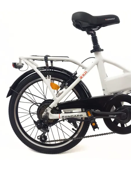 Elektryczny Rower Miejski 20 Składany Revo 3 Tryby Wspomaganie Oświetlenie