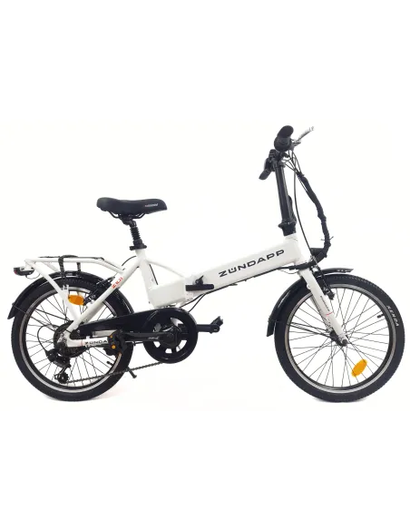 Elektryczny Rower Miejski 20 Składany Revo 3 Tryby Wspomaganie Oświetlenie