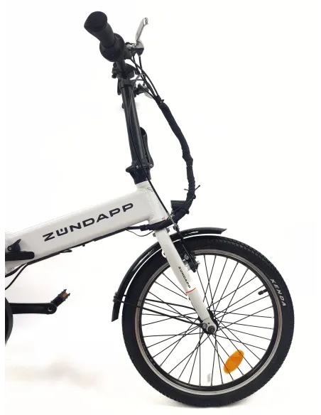 Elektryczny Rower Miejski 20 Składany Revo 3 Tryby Wspomaganie Oświetlenie