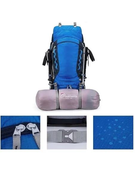 Plecak Turystyczny Mountaintop Trekkingowy Na Wycieczki Wielofunkcyjny 80 L