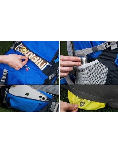 Plecak Turystyczny Mountaintop Trekkingowy Na Wycieczki Wielofunkcyjny 80 L