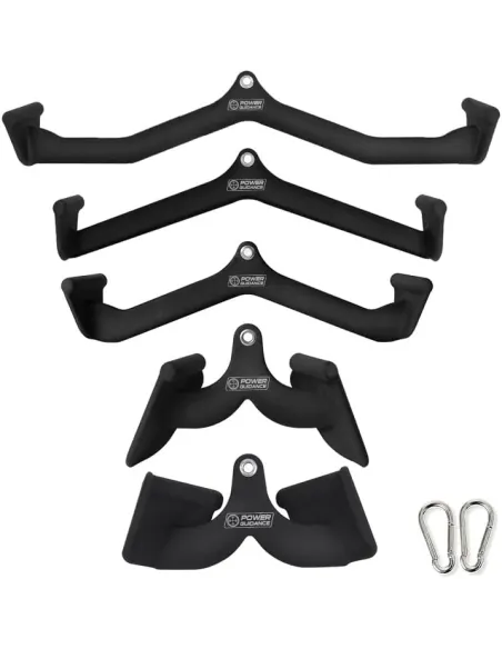 Przystawki Treningowe Do Ćwiczeń Power Guidance Uchwyty Do Wyciągu Zestaw