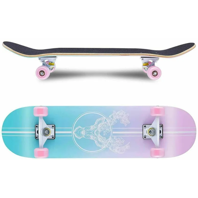 Deskorolka WeSkate Klasyczna Drewniana Skateboard ABEC-11 100 kg