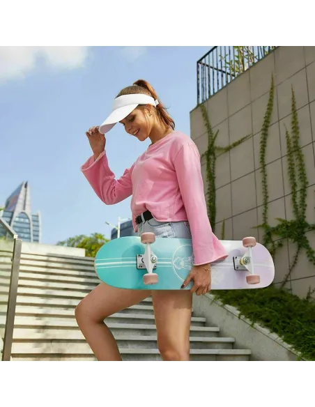 Deskorolka WeSkate Klasyczna Drewniana Skateboard ABEC-11 100 kg