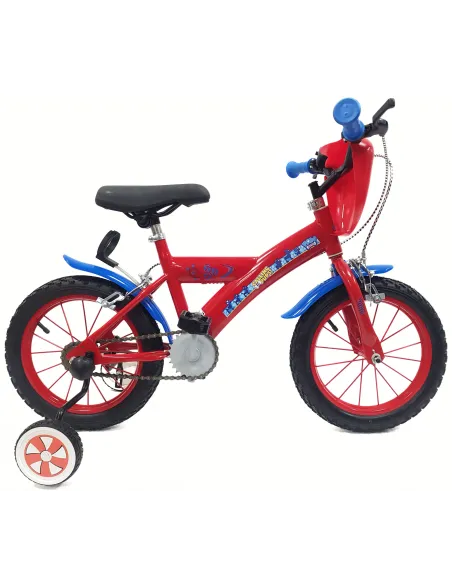 Rower Dziecięcy 14 Psi Patrol Kółka Boczne Chłopięcy Stal Błotniki Dzwonek