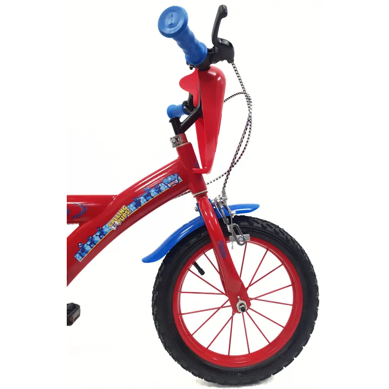 Rower Dziecięcy 14 Psi Patrol Kółka Boczne Chłopięcy Stal Błotniki Dzwonek