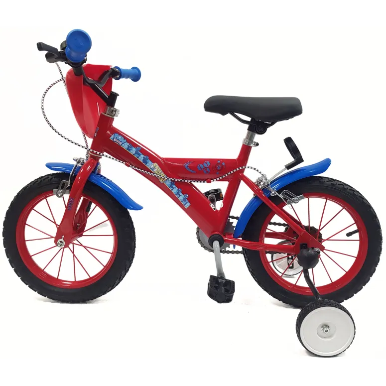 Rower Dziecięcy 14 Psi Patrol Kółka Boczne Chłopięcy Stal Błotniki Dzwonek