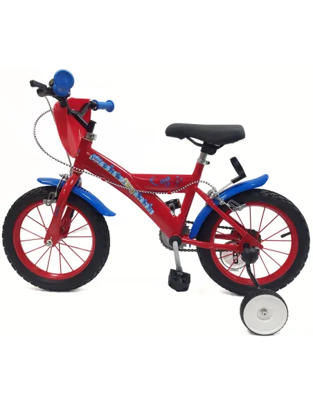Rower Dziecięcy 14 Psi Patrol Kółka Boczne Chłopięcy Stal Błotniki Dzwonek